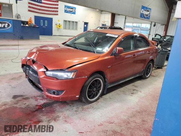 2009 Mitsubishi Lancer with VIN JA3AU86W39U023800, listed as a Copart auction lot 51234585 with 169,917 mi miles and Salvage Title. Bid and sale history available at DreamBid. Image 1.