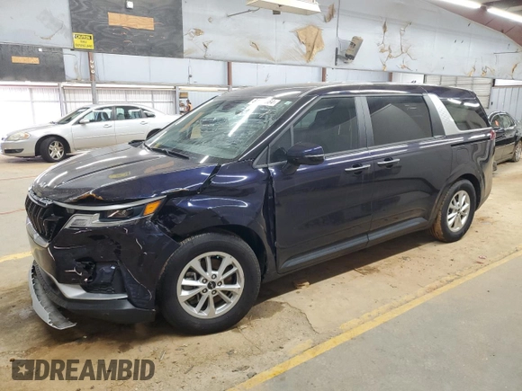 2022 Kia Carnival LXS with VIN KNDNB4H32N6096661, listed as a Copart auction lot 84532084 with 45,595 mi miles and Clean Title. Bid and sale history available at carsss.com. Image 1.