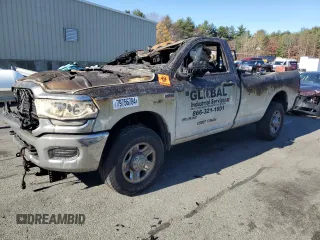 2021 Ram 2500 Tradesman with VIN 3C6MR5AJ1MG679748, listed as a Copart auction lot 79756784 with 0 mi miles and Salvage Title. Bid and sale history available at carsss.com. Image 1.