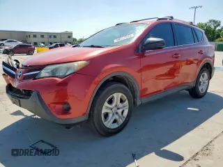 2014 Toyota RAV4 LE with VIN JTMZFREV5EJ024164, listed as a Copart auction lot 58217845 with 84,958 mi miles and Salvage title. Bid and sale history available at DreamBid. Image 1.
