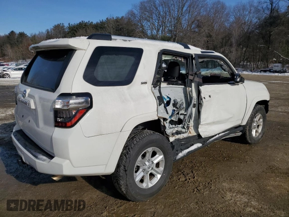 2023 Toyota 4Runner SR5 с VIN JTEMU5JR2P6142367, выставлен на аукционе Copart как лот 42366965 с пробегом 8 081 миль миль и На запчасти • Non repairable. История ставок и продаж доступна на DreamBid. Изображение 3.