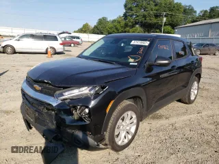 2021 Chevrolet TrailBlazer LS with VIN KL79MNSL6MB012886, listed as a Copart auction lot 57419662 with 43,235 mi miles. Bid and sale history available at carsss.com. Image 2.