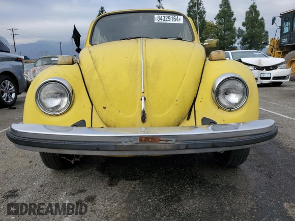 1974 Volkswagen Beetle with VIN 1142682367, listed as a Copart auction lot 84329164 with 52,888 mi miles and Clean Title. Bid and sale history available at DreamBid. Image 5.