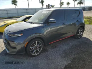 2022 Kia Soul Turbo with VIN KNDJ53AF7N7832251, listed as a Copart auction lot 75121804 with 14,891 mi miles and Non Repairable. Bid and sale history available at carsss.com. Image 1.