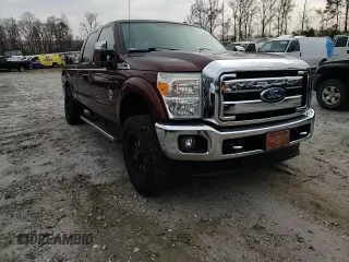 2016 Ford Super Duty F-250 SRW Lariat with VIN 1FT7W2BT6GEA42153, listed as a Copart auction lot 48861905 with 99,361 mi miles and Salvage Title. Bid and sale history available at carsss.com. Image 14.