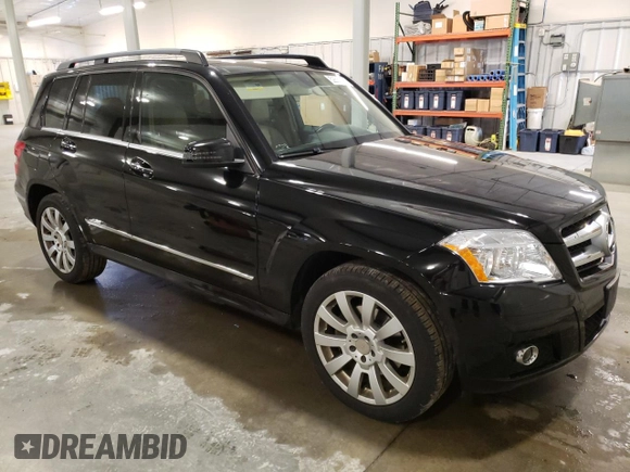 2012 Mercedes-Benz GLK 350 with VIN WDCGG8HB0CF858904, listed as a Copart auction lot 52866425 with 145,334 mi miles and Salvage Title. Bid and sale history available at DreamBid. Image 4.