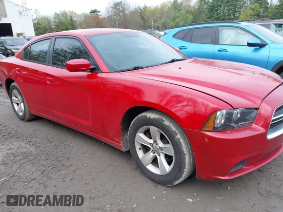 2014 Dodge Charger SE with VIN 2C3CDXBG6EH172058, listed as a IAAI auction lot 42227390 with 174,148 mi miles and . Bid and sale history available at carsss.com. Image 1.