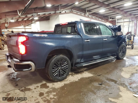2019 Chevrolet Silverado 1500 LTZ with VIN 3GCUYGEL3KG251597, listed as a Copart auction lot 85492534 with 112,951 mi miles and Clean Title. Bid and sale history available at carsss.com. Image 3.