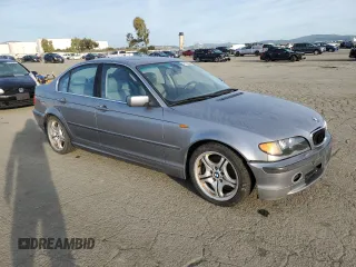 2004 BMW 3 Series 330i with VIN WBAEV53474KM33227, listed as a Copart auction lot 47102825 with 142,780 mi miles and Clean Title. Bid and sale history available at carsss.com. Image 4.