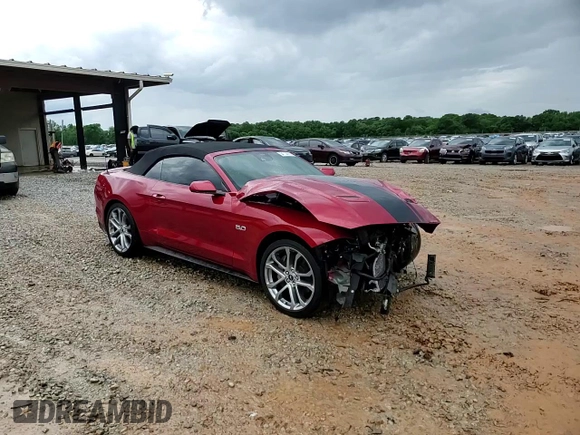 2021 Ford Mustang GT Premium z VIN 1FATP8FF7M5156828, wystawiony jako Copart lot #54714615 z przebiegiem 21 920 mil mil oraz Szkoda całkowita • Salvage title. Historia ofert i sprzedaży dostępna na DreamBid. Obrazek 14.