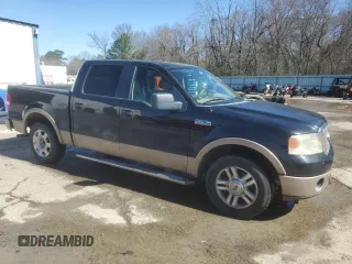 2006 Ford F-150 XLT with VIN 1FTPW125X6KB28223, listed as a Copart auction lot 47601075 with 208,959 mi miles and Salvage Title. Bid and sale history available at carsss.com. Image 4.