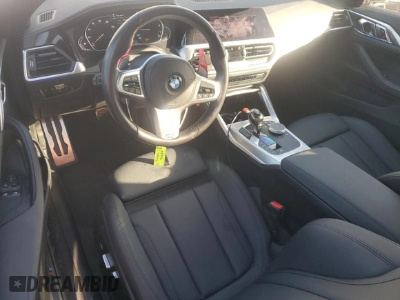 2021 BMW 4 Series 430i with VIN WBA53AP03MCG66105, listed as a Copart auction lot 88971625 with 69,236 mi miles and Salvage Title. Bid and sale history available at DreamBid. Image 8.