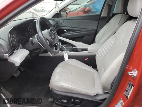 2021 Hyundai Elantra Limited with VIN 5NPLP4AG8MH035678, listed as a Copart auction lot 49065385 with 75,835 mi miles and Clean Title. Bid and sale history available at DreamBid. Image 7.