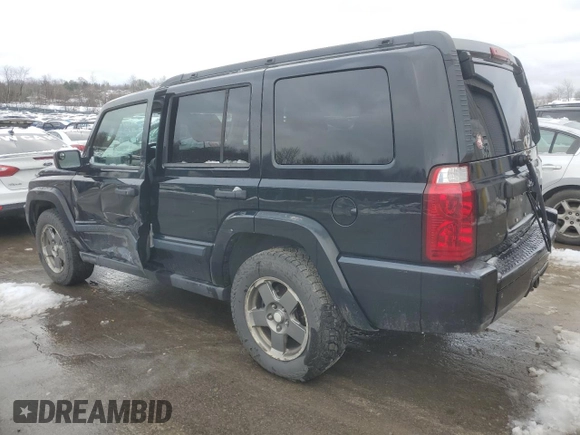2006 Jeep Commander with VIN 1J8HH48N86C146004, listed as a Copart auction lot 81640314 with 194,392 mi miles and Salvage Title. Bid and sale history available at carsss.com. Image 2.