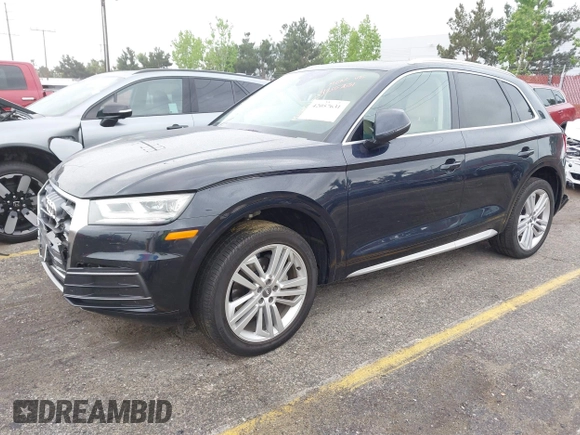 2019 Audi Q5 Premium Plus z VIN WA1BNAFY5K2049080, wystawiony jako IAAI lot #42057631 z przebiegiem 94 767 mil mil oraz . Historia ofert i sprzedaży dostępna na DreamBid. Obrazek 23.