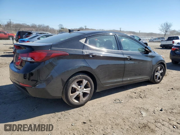 2016 Hyundai Elantra SE with VIN 5NPDH4AE0GH786343, listed as a Copart auction lot 50524945 with 100,898 mi miles and Salvage Title. Bid and sale history available at carsss.com. Image 3.