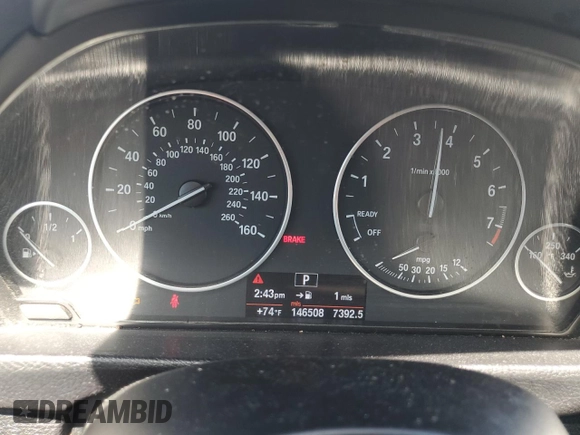 2012 BMW 3 Series 328i with VIN WBA3A5G51CNP16676, listed as a Copart auction lot 58172565 with 146,508 mi miles and Salvage title. Bid and sale history available at DreamBid. Image 9.