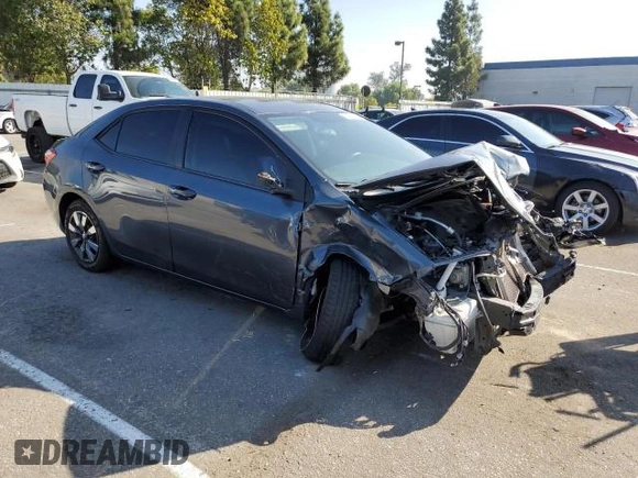 2016 Toyota Corolla L with VIN 5YFBURHE6GP393018, listed as a Copart auction lot 56256975 with 134,957 mi miles and Salvage Title. Bid and sale history available at DreamBid. Image 4.
