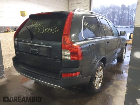 2012 Volvo XC90 with VIN YV4952CZ5C1618375, listed as a IAAI auction lot 41082115 with Not Provided miles and . Bid and sale history available at DreamBid. Image 4.