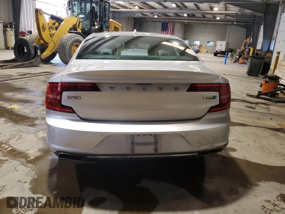 2017 Volvo S90 Inscription with VIN YV1A22ML0H1004127, listed as a Copart auction lot 50399715 with 42,815 mi miles and Salvage Title. Bid and sale history available at carsss.com. Image 6.