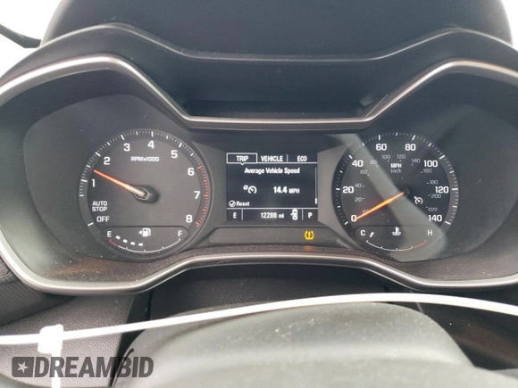 2022 Chevrolet TrailBlazer LS with VIN KL79MMS22NB110557, listed as a Copart auction lot 60530854 with 12,286 mi miles and Salvage Title. Bid and sale history available at DreamBid. Image 9.