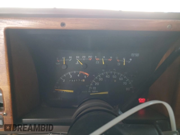 1994 GMC Sierra 1500 with VIN 1GDEC19K8RE532146, listed as a Copart auction lot 52120825 with 232,171 mi miles and Salvage Title. Bid and sale history available at DreamBid. Image 9.