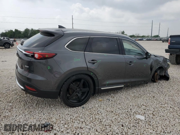 2019 Mazda CX-9 Grand Touring z VIN JM3TCADY9K0300284, wystawiony jako Copart lot #51801365 z przebiegiem 53 550 mil mil oraz Szkoda całkowita • Salvage title. Historia ofert i sprzedaży dostępna na DreamBid. Obrazek 3.