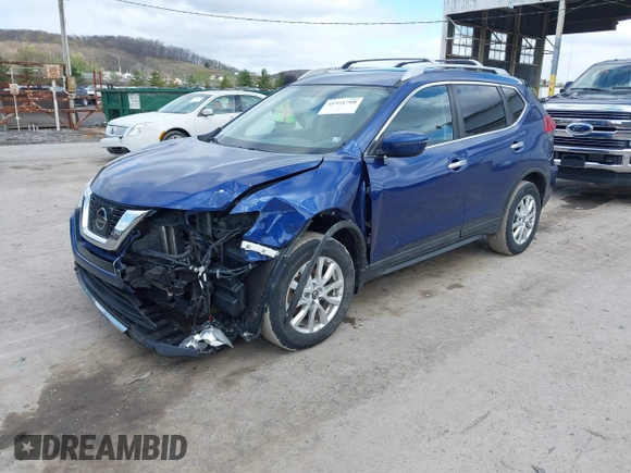 2017 Nissan Rogue S with VIN 5N1AT2MM7HC833255, listed as a IAAI auction lot 41951708 with 150,044 mi miles and . Bid and sale history available at DreamBid. Image 18.