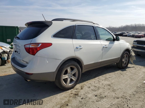 2011 Hyundai Veracruz GLS with VIN KM8NU4CC1BU143974, listed as a Copart auction lot 43716135 with 113,506 mi miles and Salvage title. Bid and sale history available at DreamBid. Image 3.