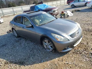 2012 Infiniti G25 Journey with VIN JN1DV6AP2CM810327, listed as a Copart auction lot 83308924 with Not Provided miles and Salvage Title. Bid and sale history available at DreamBid. Image 4.
