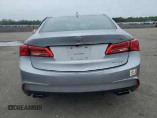 2020 Acura TLX Technology with VIN 19UUB3F44LA001126, listed as a Copart auction lot 58700805 with 49,195 mi miles and Salvage title. Bid and sale history available at DreamBid. Image 6.