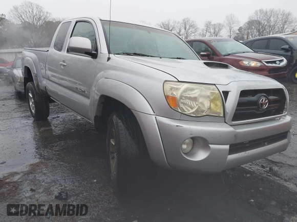 2007 Toyota Tacoma PreRunner with VIN 5TETU62N47Z426457, listed as a IAAI auction lot 41552678 with 140,467 mi miles and . Bid and sale history available at DreamBid. Image 1.
