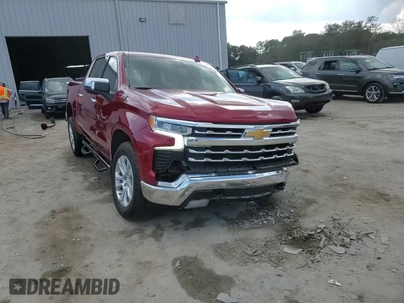 2023 Chevrolet Silverado 1500 LTZ with VIN 1GCUDGED9PZ320126, listed as a Copart auction lot 44628825 with 10,003 mi miles and Salvage Title. Bid and sale history available at carsss.com. Image 13.