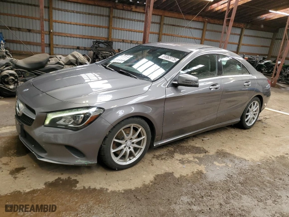 2018 Mercedes-Benz CLA with VIN WDDSJ4GB1JN501834, listed as a Copart auction lot 51863775 with 128,393 mi miles and Clean Title. Bid and sale history available at carsss.com. Image 1.
