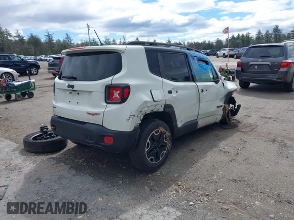 2016 Jeep Renegade Trailhawk with VIN ZACCJBCT4GPD12242, listed as a IAAI auction lot 42035366 with 112,429 mi miles and . Bid and sale history available at DreamBid. Image 4.