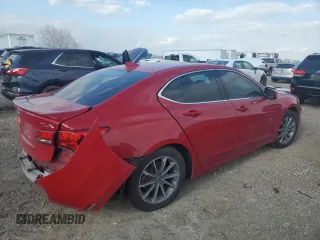 2018 Acura TLX w/Technology Pkg with VIN 19UUB1F5XJA008768, listed as a Copart auction lot 43967245 with 119,815 mi miles and Salvage Title. Bid and sale history available at carsss.com. Image 3.