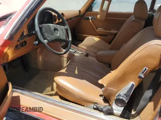 1979 Mercedes-Benz SL with VIN 10704412052399, listed as a Copart auction lot 63044135 with 162,284 mi miles and Salvage title. Bid and sale history available at DreamBid. Image 7.
