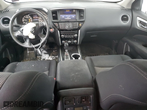 2017 Nissan Pathfinder SV with VIN 5N1DR2MM3HC685214, listed as a Copart auction lot 42679275 with 158,125 mi miles and Salvage Title. Bid and sale history available at carsss.com. Image 8.