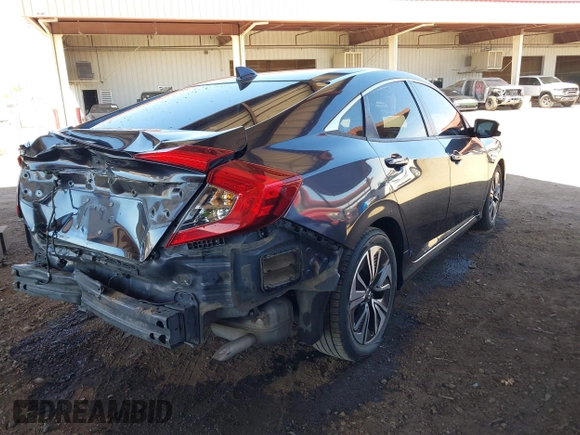 2018 Honda Civic EX-L z VIN JHMFC1F8XJX033602, wystawiony jako IAAI lot #42161015 z przebiegiem 99 597 mil mil oraz . Historia ofert i sprzedaży dostępna na DreamBid. Obrazek 4.