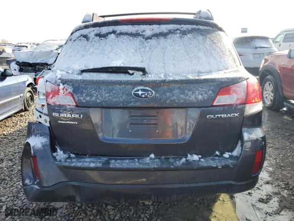 2013 Subaru Outback 2.5i with VIN 4S4BRCAC2D3215307, listed as a Copart auction lot 45697375 with 0 mi miles and Salvage Title. Bid and sale history available at carsss.com. Image 6.