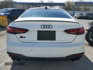 2024 Audi S5 Premium Plus with VIN WAUP4AF56RA011343, listed as a Copart auction lot 48170165 with 13,339 mi miles and Salvage Title. Bid and sale history available at DreamBid. Image 6.