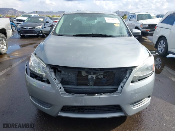 2014 Nissan Sentra S with VIN 3N1AB7AP8EY299871, listed as a IAAI auction lot 41925032 with 123,996 mi miles. Bid and sale history available at carsss.com. Image 13.