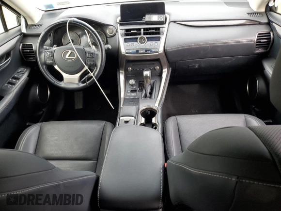 2019 Lexus NX 300 with VIN JTJBARBZ7K2198523, listed as a Copart auction lot 51774555 with 55,493 mi miles and Salvage Title. Bid and sale history available at DreamBid. Image 8.