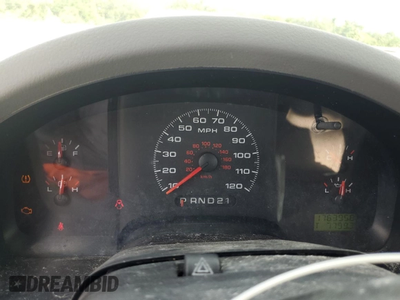 2008 Ford F-150 XL with VIN 1FTRF12238KC47331, listed as a Copart auction lot 58365035 with 176,395 mi miles and Clean title. Bid and sale history available at DreamBid. Image 9.