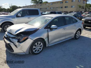 2022 Toyota Corolla LE with VIN 5YFEPMAE5NP292471, listed as a Copart auction lot 52486485 with 24,695 mi miles and Salvage Title. Bid and sale history available at carsss.com. Image 1.