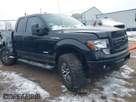 2012 Ford F-150 XL with VIN 1FTFX1ET9CFD01043, listed as a IAAI auction lot 41574319 with 87,573 mi miles. Bid and sale history available at carsss.com. Image 1.