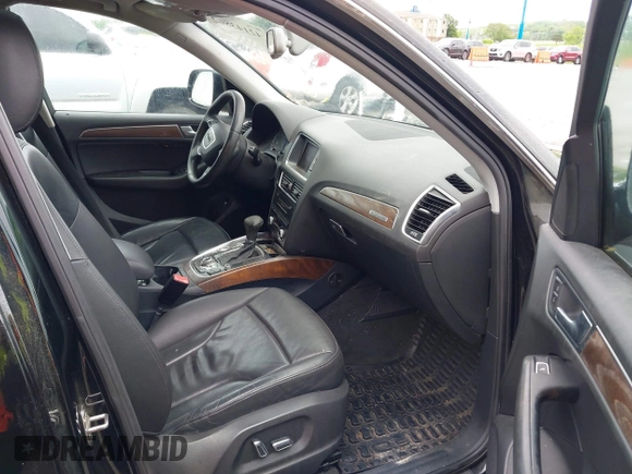 2013 Audi Q5 Premium Plus with VIN WA1LFAFP9DA101022, listed as a IAAI auction lot 42143862 with 229,056 mi miles and . Bid and sale history available at DreamBid. Image 5.