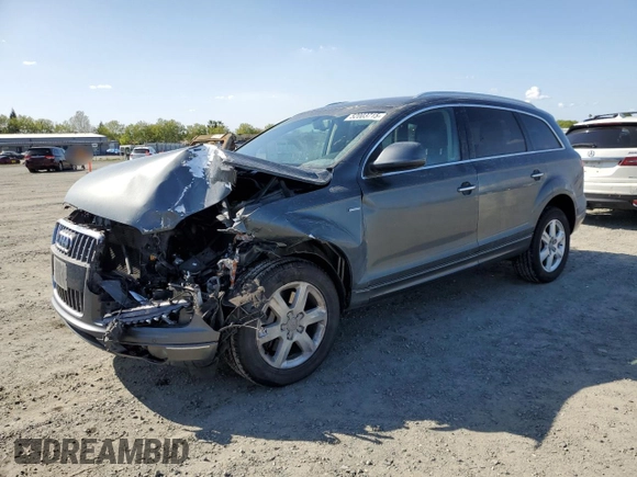 2015 Audi Q7 Premium z VIN WA1CGAFE1FD011120, wystawiony jako Copart lot #52003715 z przebiegiem 192 159 mil mil oraz Szkoda całkowita • Salvage title. Historia ofert i sprzedaży dostępna na DreamBid. Obrazek 1.