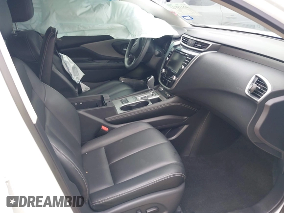 2023 Nissan Murano SV with VIN 5N1AZ2BJ2PC141944, listed as a IAAI auction lot 42159122 with 16,347 mi miles and . Bid and sale history available at DreamBid. Image 5.