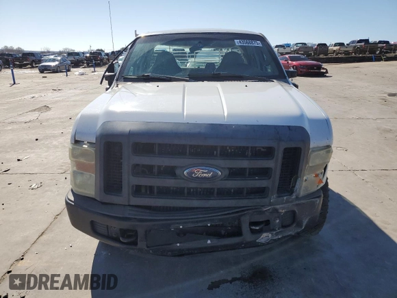 2008 Ford Super Duty F-250 SRW XL with VIN 1FTSX20R88EC82966, listed as a Copart auction lot 43568875 with 330,345 mi miles and Salvage Title. Bid and sale history available at carsss.com. Image 5.